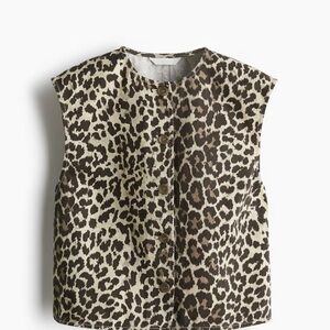 H&M Animal Print Sleeveless Vest